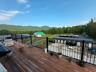 magnifique appartement loft avec vue sur la montagne