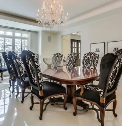 Elegant Mahogany Table/Chairs must sell $5500 OBO, View more