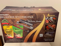 New Smokerin BBQ Smoker Set Combo Pack