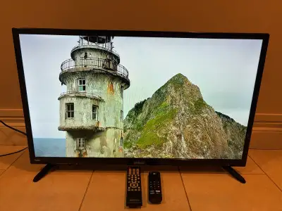 RCA 32” LED HDTV + Amazon FireTV Stick = Smart TV, Remote, View more