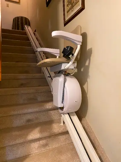 Savaria Stair Lift purchased from Health Gear in December 2022 with a 3 year warranty, approx 1 1/2...