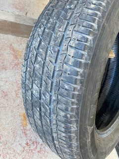 Firestone Fuel fighters 225 -65 R17 M & S  tire in Tires & Rims in Fredericton - Image 2