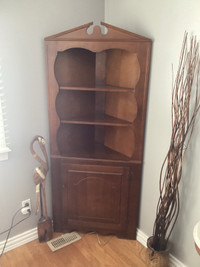 Old corner cabinet