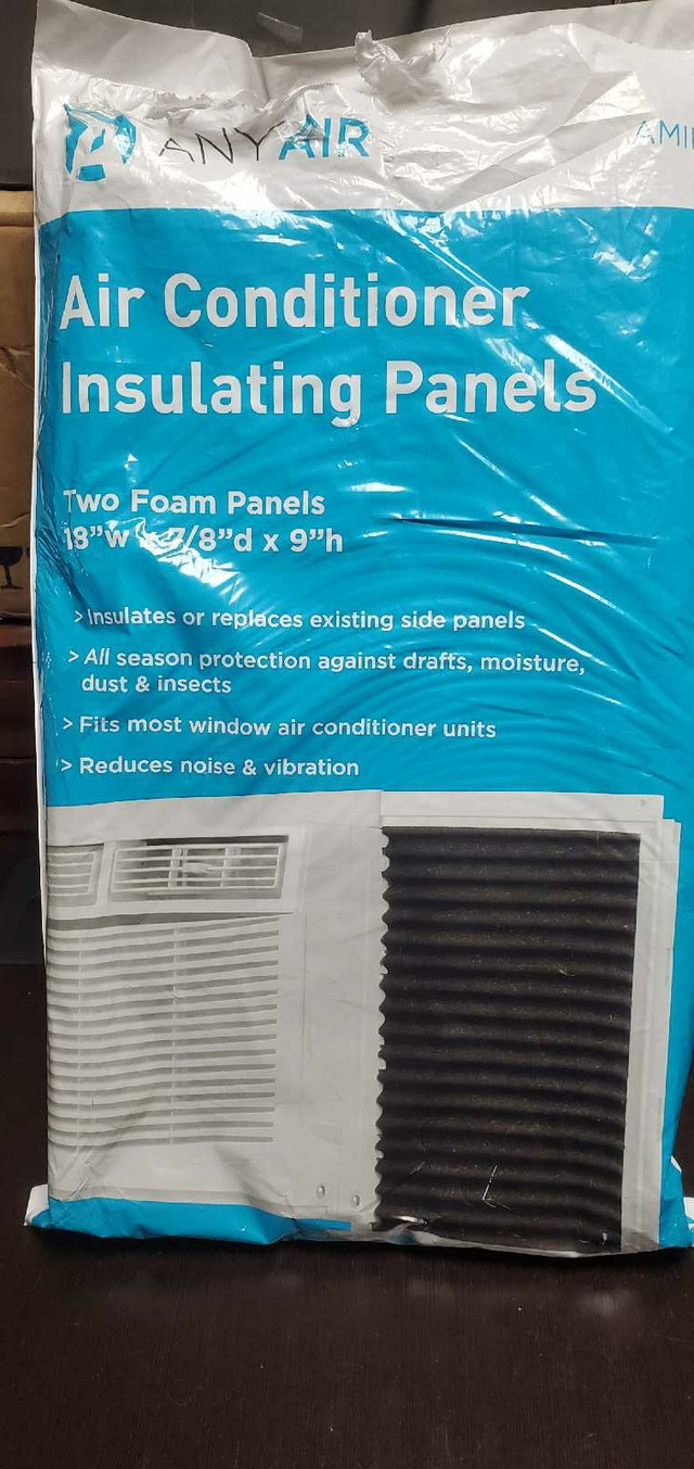 Air conditioner insulating panels in Window Treatments in City of Toronto - Image 3