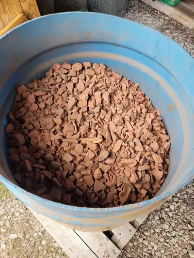 red crushed stone, View more