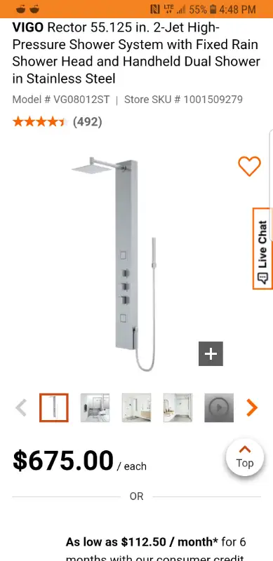 Shower System, View more