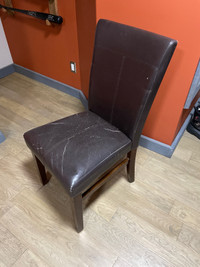 Set of 4 Chairs Requires Reupolstering