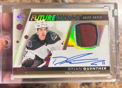 Dylan Guenther Future Watch Auto Patch, View more