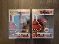 The Raptor mascot #2 #7 White & Red Jersey funko pops