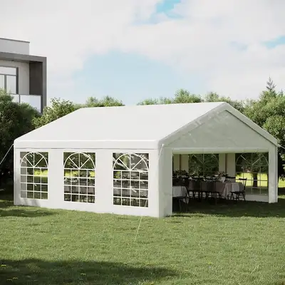 20' x 20' Heavy Duty Party Tent, Carport Garage Canopy, Patio, View more
