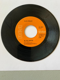 Elvis Presley 45 - InThe Ghetto and Any Day Now
