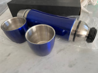 THERMOS with 2 Attachable Cups (New)  