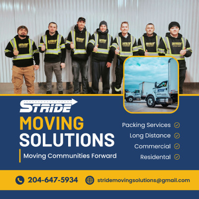 Stride Moving Solutions Ltd - Your BBB Accredited Moving Partner