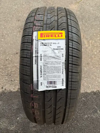 Pirelli Cinturato 215/55R16 x1 Brand new never used $50.00 506//647//3770 Quispamsis nb