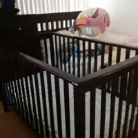 Child 3-in-1 Convertible Crib
