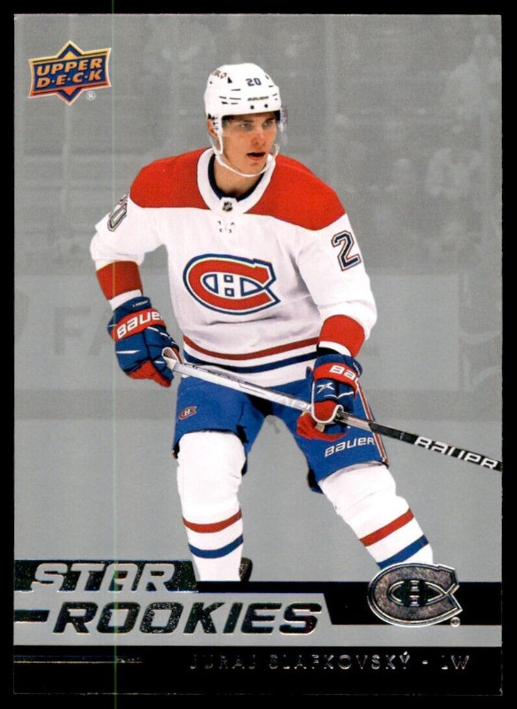 UPPER DECK … 2022-23 NHL STAR ROOKIES SET … SLAFKOVSKY, BENIERS in Arts & Collectibles in City of Halifax - Image 3