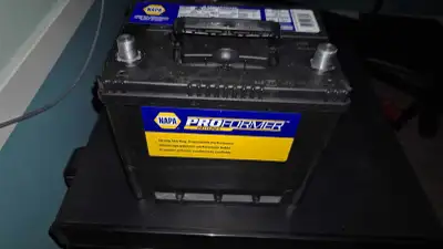 Excellent condition Napa pro former battery (less than month old) $110 (firm) Quick sale