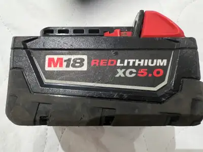 Milwaukee M18 battery , View more
