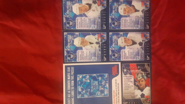 Toronto Maple Leafs Uncut Sheet in Arts & Collectibles in Oshawa / Durham Region - Image 3