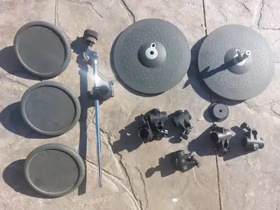 Yamaha electronic drum parts..Cymbals,drums, View more