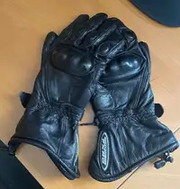 Harley FXRG waterproof dual chamber Gortex gauntlet gloves. XL