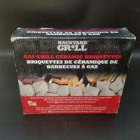 Backyard Grill Gas Grill Ceramic Briquettes- 50 pcs