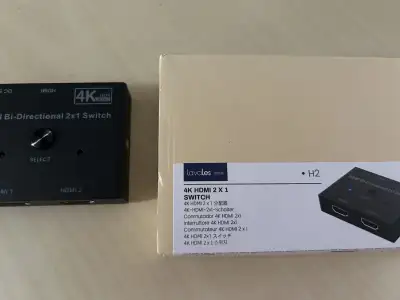 4K 2 in 1 HDMI Switch, View more