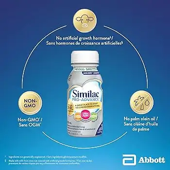 similac pro advance ready to feed pack of 6 , View more
