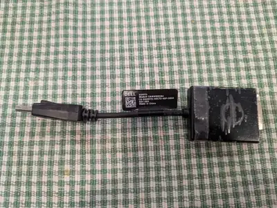 Dell DisplayPort to DVI adapter, View more
