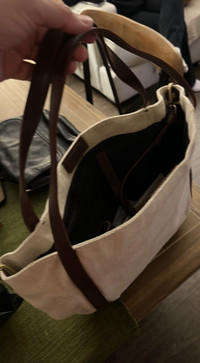 Madewell canvas tote bag