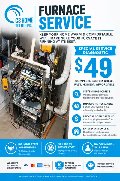 289-221-6831 FURNACE REPAIR $49 SAME DAY / AFTER HOURS  SERVICE, View more