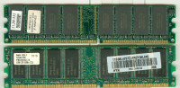 Lot de 2 mémoires PC 2700