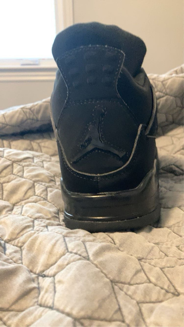 Jordan 4 black cats  in Men's Shoes in Ottawa
