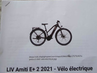Vélo electrique Giant Liv Amiti 2021