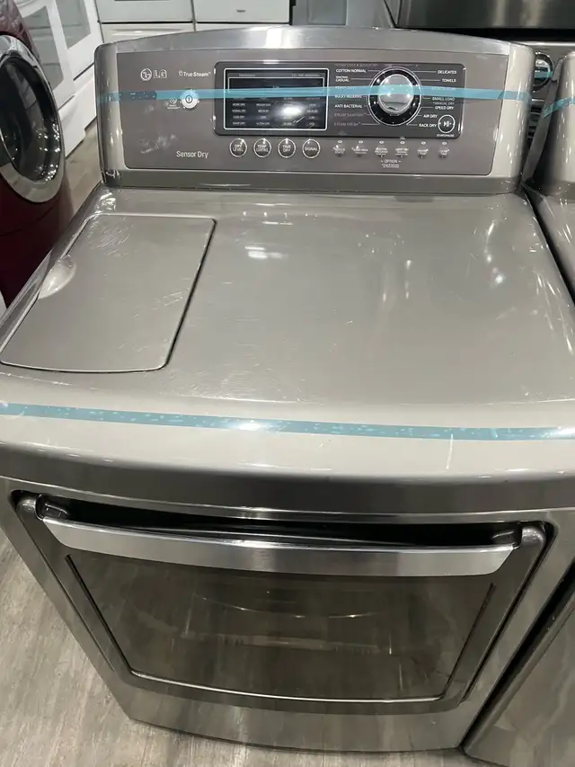 LG STAINLESS STEEL WASHER ELECTRIC DRYER SET  in Washers & Dryers in Oakville / Halton Region - Image 6