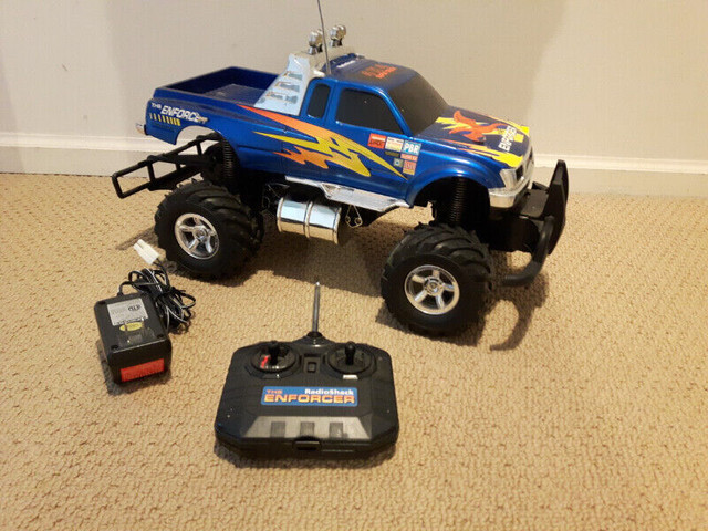 VINTAGE RC R/C RADIO SHACK 4X4 SUPER TRUCK THE ENFORCER(it works in Toys & Games in Richmond