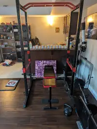 Squat Stand Power Rack & Bench