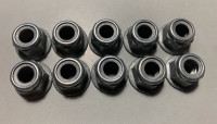 New GM hex head nuts with nylon insert OEM M8