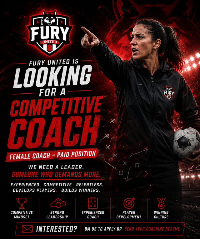 LF Competitive Female Soccer Coach
