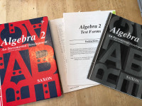 Saxon math algebra 2