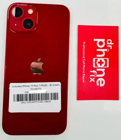 Unlocked iPhone 13(128 GB) 1-year warranty, View more