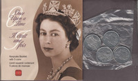 6 Royal Commemorative Coin Keepsake Booklets -various pricing