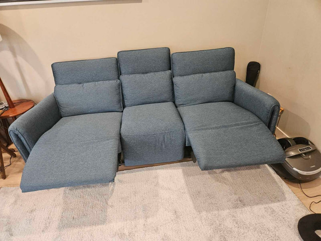 Reclining couch and chair in Chairs & Recliners in Strathcona County - Image 3