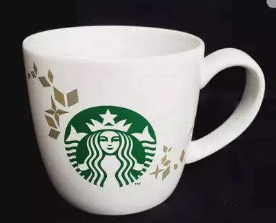 Starbucks Holiday 2013 Coffee Cup Mug Siren Logo 14 oz Shared Mo, View more