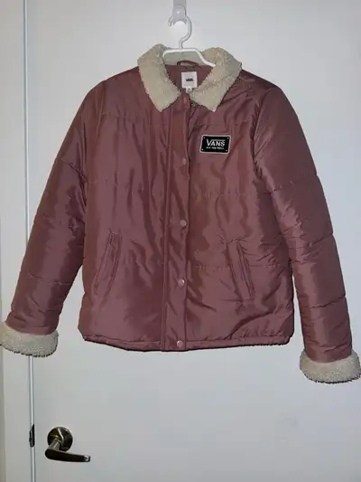 Vans Fawner Puffer Jacket/Sherpa Collar - Size XS, View more
