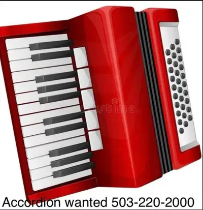 Accordion  Wanted , View more