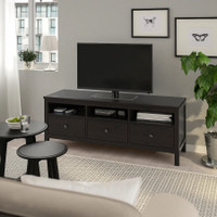 TV Stand (Hemnes IKES Black/brown) 3 drawers 