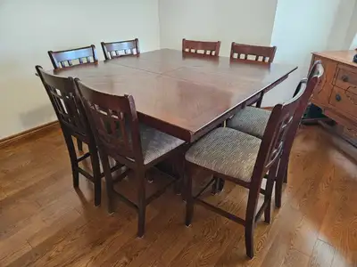 Dinning table and chairs, View more