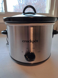 Crockpot slow cooker 3 quart