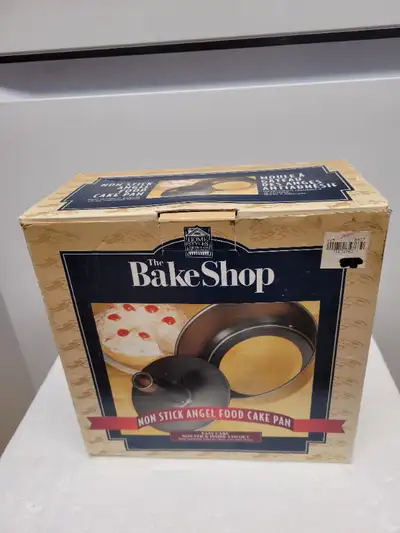 “The Bake Shop” Non-Stick Angel Food Cake Pan, 9-Inch, View more